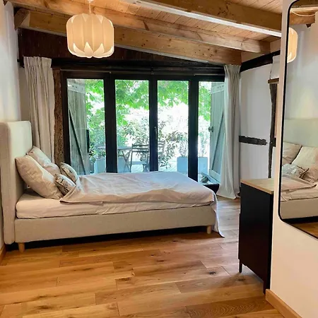 Zauberhaftes Tiny House Mit Kamin An Der Elbe Ferienhaus