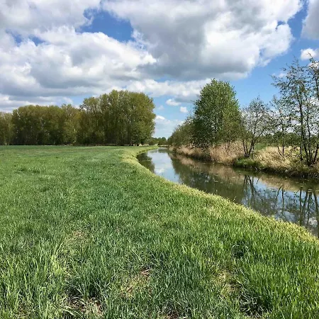 Zauberhaftes Tiny House Mit Kamin An Der Elbe Hittbergen