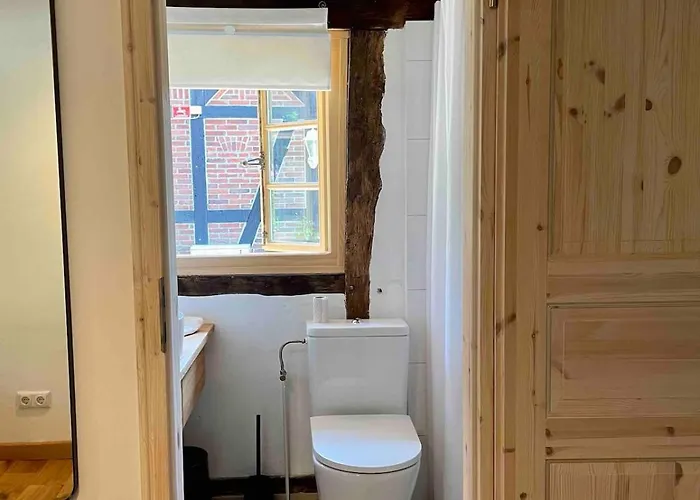 Zauberhaftes Tiny House Mit Kamin An Der Elbe * Hittbergen