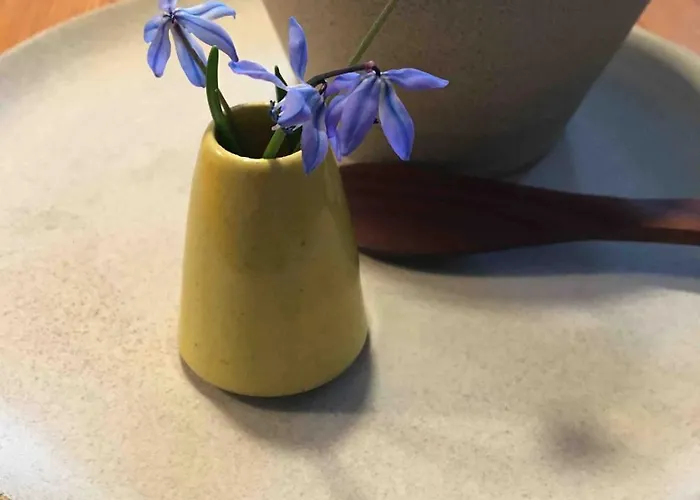 Zauberhaftes Tiny House Mit Kamin An Der Elbe