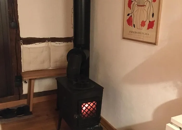 Zauberhaftes Tiny House Mit Kamin An Der Elbe Hittbergen