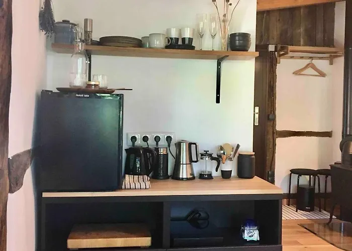 Zauberhaftes Tiny House Mit Kamin An Der Elbe Hittbergen