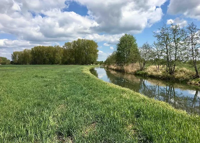 Zauberhaftes Tiny House Mit Kamin An Der Elbe Hittbergen