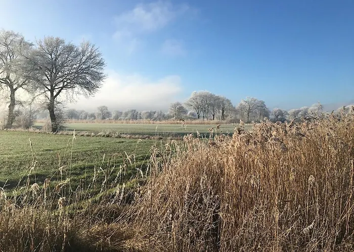 Zauberhaftes Tiny House Mit Kamin An Der Elbe *