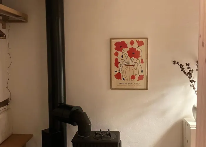 Zauberhaftes Tiny House Mit Kamin An Der Elbe Σπίτι διακοπών